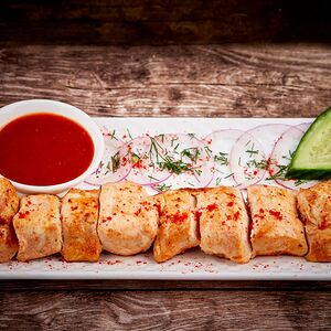 Шашлык из куриного филе