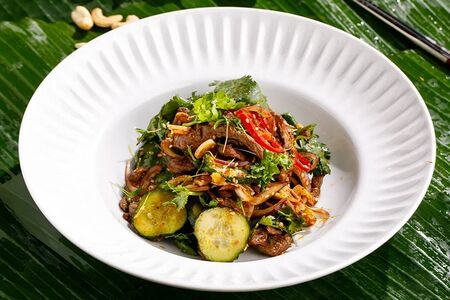 Салат с говядиной по-корейски 