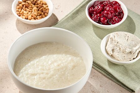 Каша рисовая на кокосовом молоке