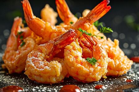 Креветка в кляре