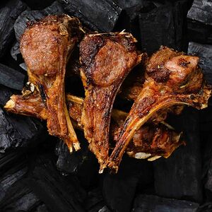 Шашлык из бараньей корейки