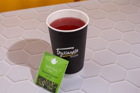 Напиток Клюква-можжевельник с зелёным чаем