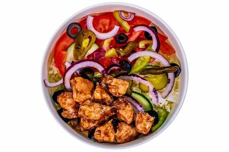 Салат Чикен терияки