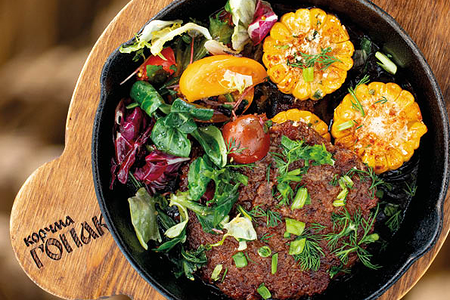 Сочная котлета гриль