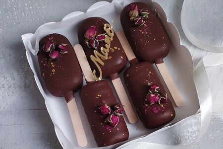 Пирожные-эскимо маме