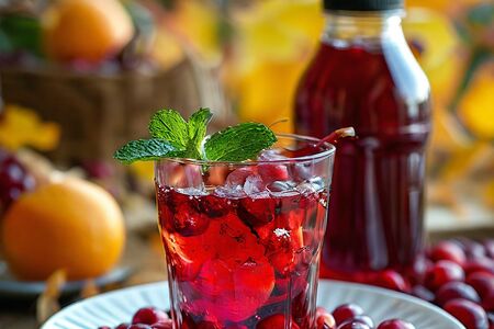 Морс клюквенный