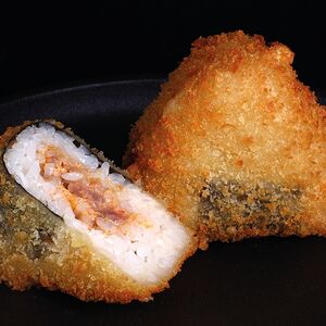 Темпура онигири Тунец