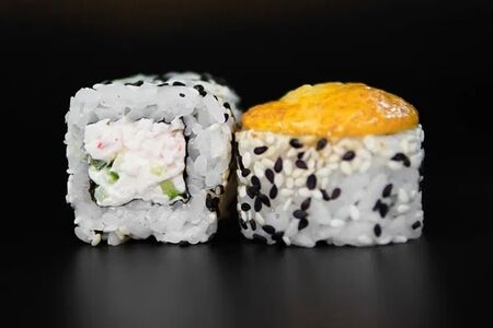 Острый с крабом New