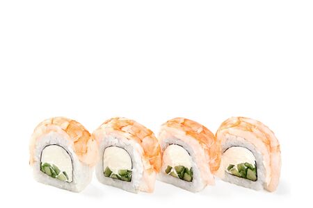 4 шт филадельфия с креветкой