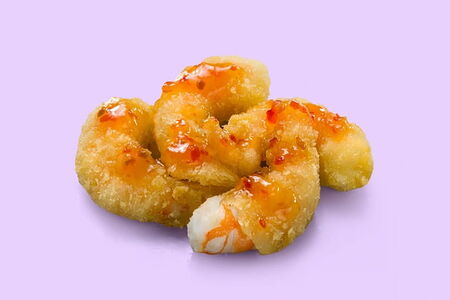 Креветки с соусом сладкий чили