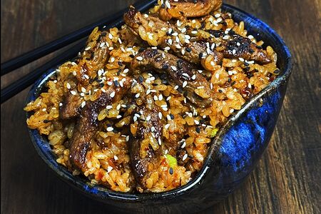 Рис с уткой