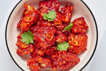 Корейский чикен в острой панировке