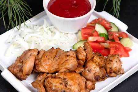 Красное мясо цыпленка