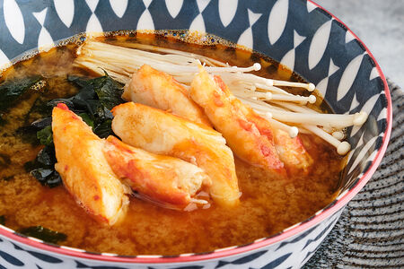 Мисо с крабом