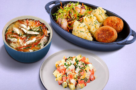 Ланч по - домашнему