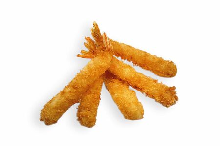 Креветка в сухарях