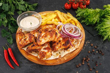 Комбо Крылышки и фри