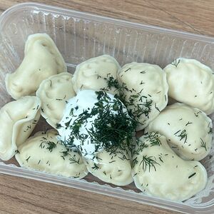 Вареники с картошкой домашние 