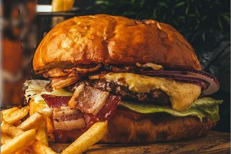 Крафт & Бургер с беконом