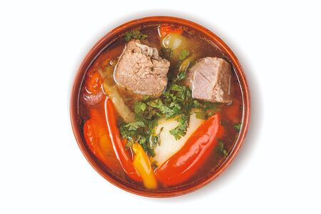 Хашлама с говядиной