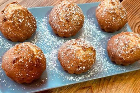 Творожный кекс 