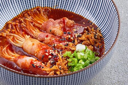 Эноки в беконе 