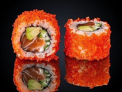 Калифорния с лососем