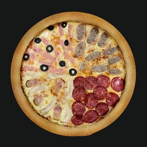 Пицца Мясная кватро стаджони New 