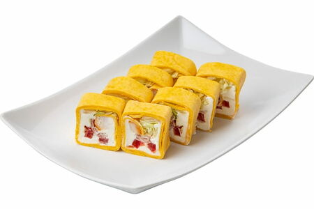 Тортилья с курицей и беконом