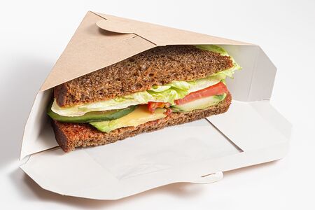 Сэндвич с овощами