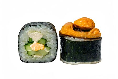 С мидиями спайси