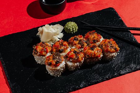 Запечённый Ролл Острый Угорь