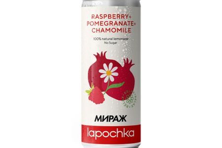 Лимонад Lapochka Мираж Малина-Гранат-Ромашка
