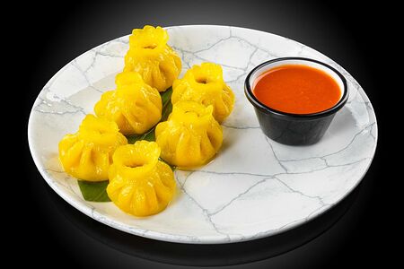 Димсам с курицей и креветками