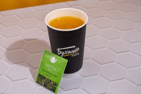 Напиток Облепиха-имбирь с зелёным чаем