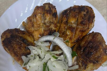 Шашлык из голени курицы