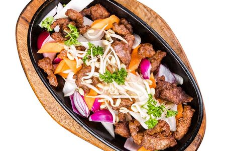 Баранина на доске