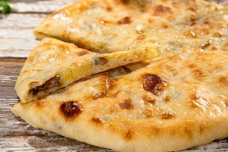 Пирог Картофель и грибы 