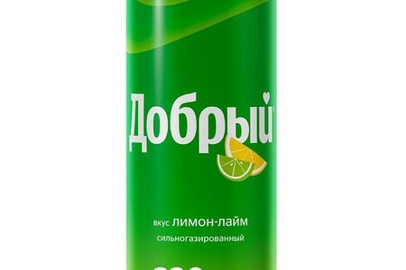Добрый Лимон-лайм 0.33 л