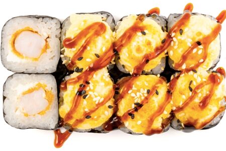 Запеченный ролл Креветка