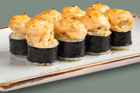 Ролл запеченный с креветкой