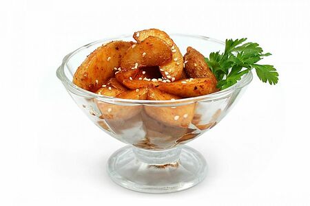 Картофель по-деревенски в соусе Терияки