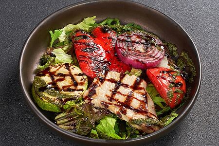 Гриль-салат с индейкой