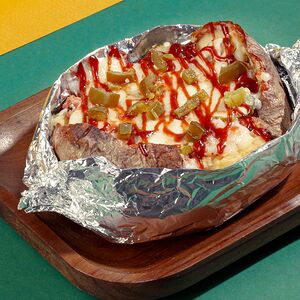 Картофель гриль Чизбургер