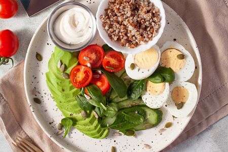 Витаминный завтрак с гречкой