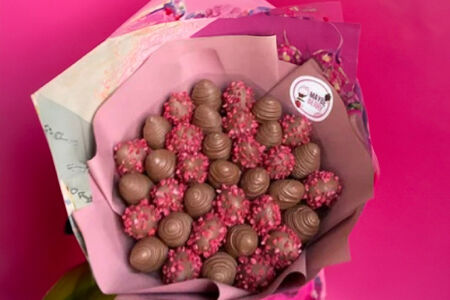 Букет из клубники Шоколадная роскошь