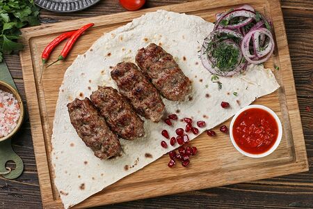 Люля-кебаб из баранины