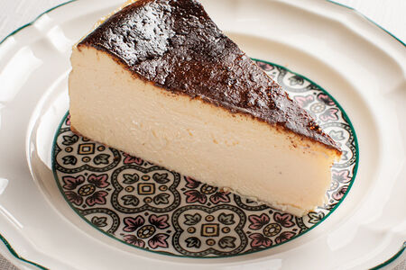 Ванильный баскский чизкейк