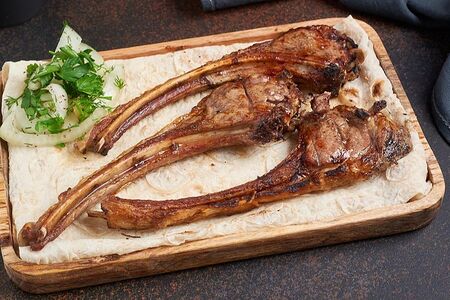 Шашлык из бараньей корейки 