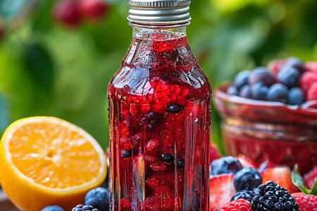 Морс ягодный